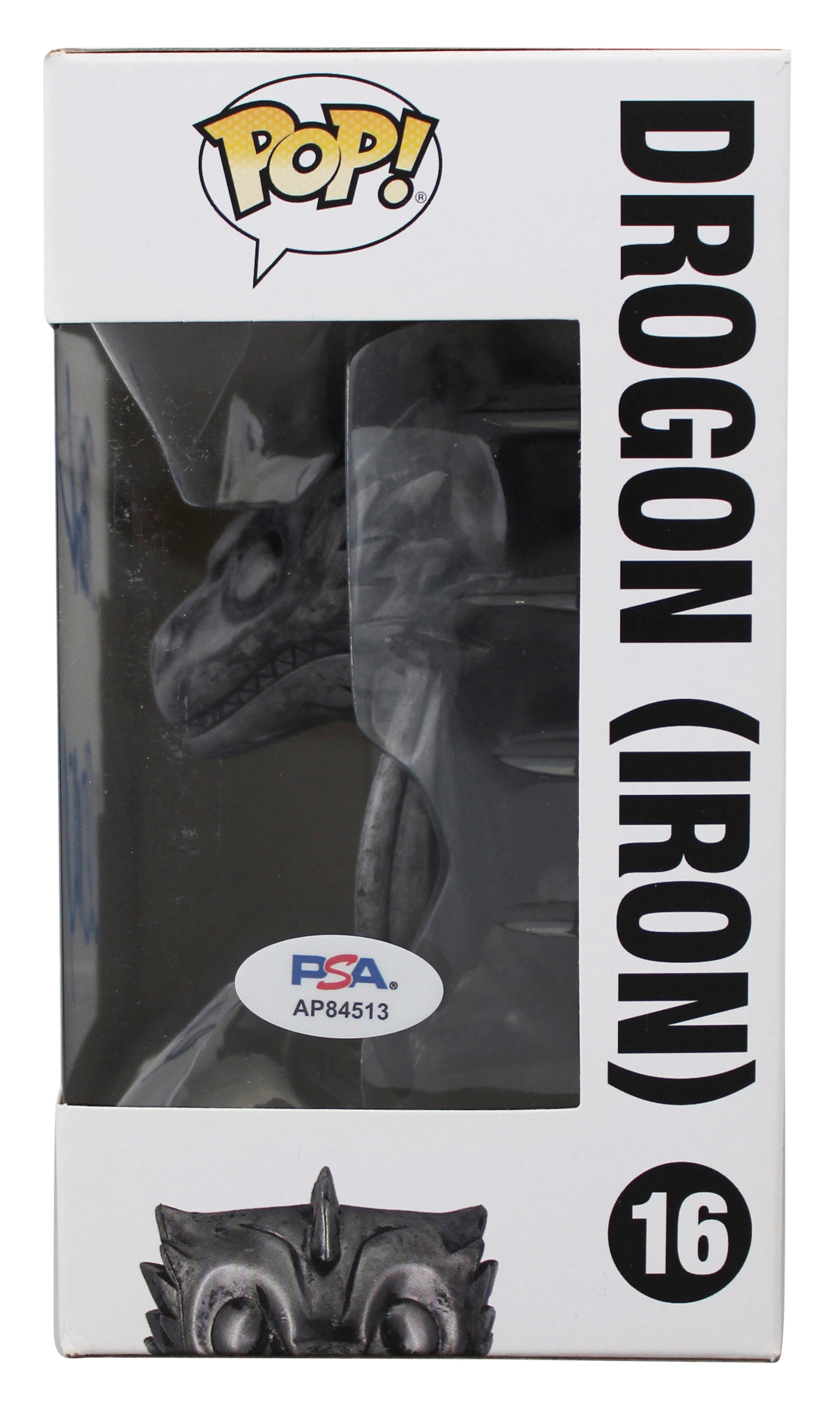 David Benioff & D.B. Weiss GOT Signed Drogon #16 Funko Pop Vinyl Figure PSA/DNA