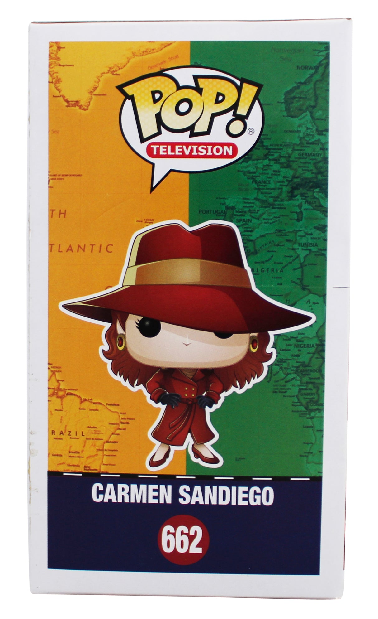 Gina Rodriguez Carmen Sandiego Signed #662 Funko Pop Vinyl Figure BAS #BW89042