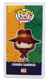 Gina Rodriguez Carmen Sandiego Signed #662 Funko Pop Vinyl Figure BAS #BW89042