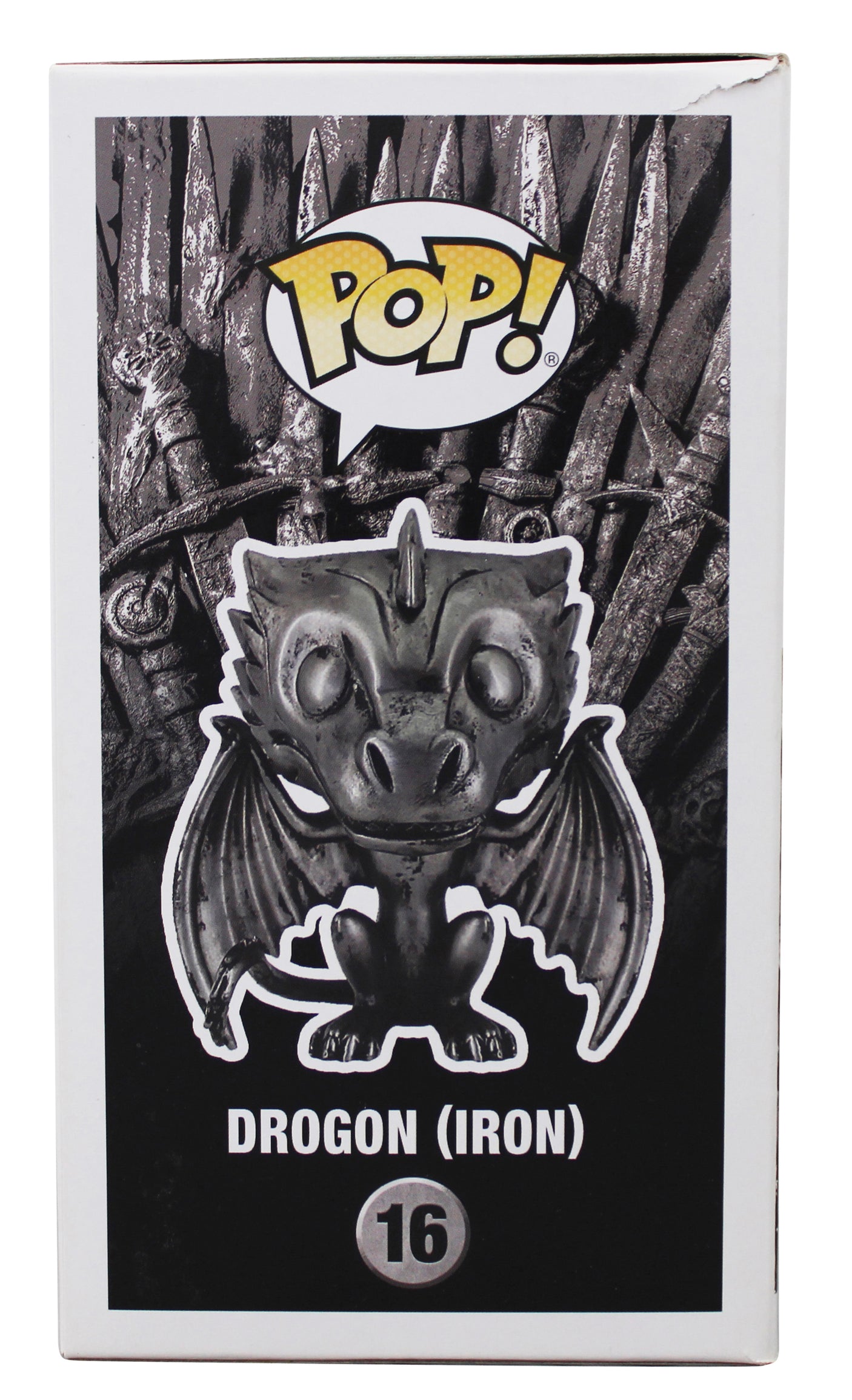 David Benioff & D.B. Weiss GOT Signed Drogon #16 Funko Pop Vinyl Figure PSA/DNA