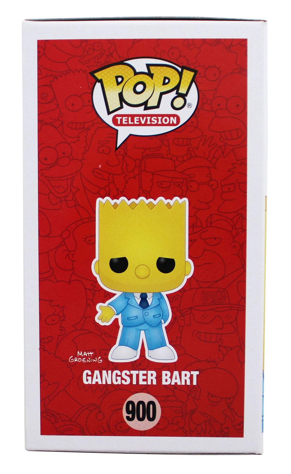 Tone Rodriguez The Simpsons Signed #900 Funko Pop Figure w/ Sketch BAS #BC52457