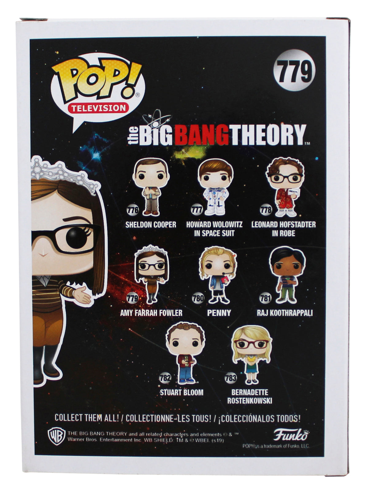 Mayim Bialik The Big Bang Theory Signed Amy #779 Funko Pop Figure BAS #BW65742