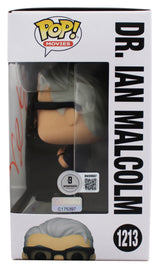 Jeff Goldblum Jurassic World Signed Dr. Ian Malcolm #1213 Funko Pop Figure BAS