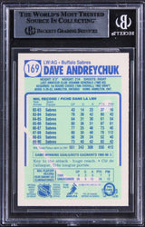 Sabres Dave Andreychuk Authentic Signed 1990 Topps #169 Card BAS Slabbed