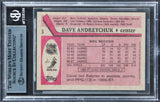 Sabres Dave Andreychuk Authentic Signed 1987 Topps #3 Card BAS Slabbed