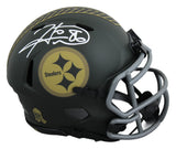 Steelers Hines Ward Authentic Signed 2025 STS IV Speed Mini Helmet BAS Witnessed