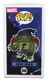 Willem Dafoe Signed Green Goblin #408 Funko Pop Vinyl Figure PSA/DNA #AP84508
