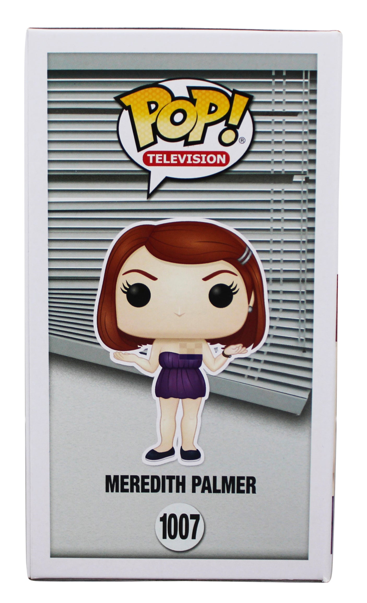 Kate Flannery The Office "Meredith" Signed #1007 Funko Pop Vinyl Figure JSA