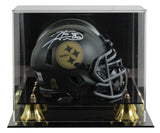 Steelers Hines Ward Authentic Signed 2025 STS IV Speed Mini Helmet w/ Case BAS W