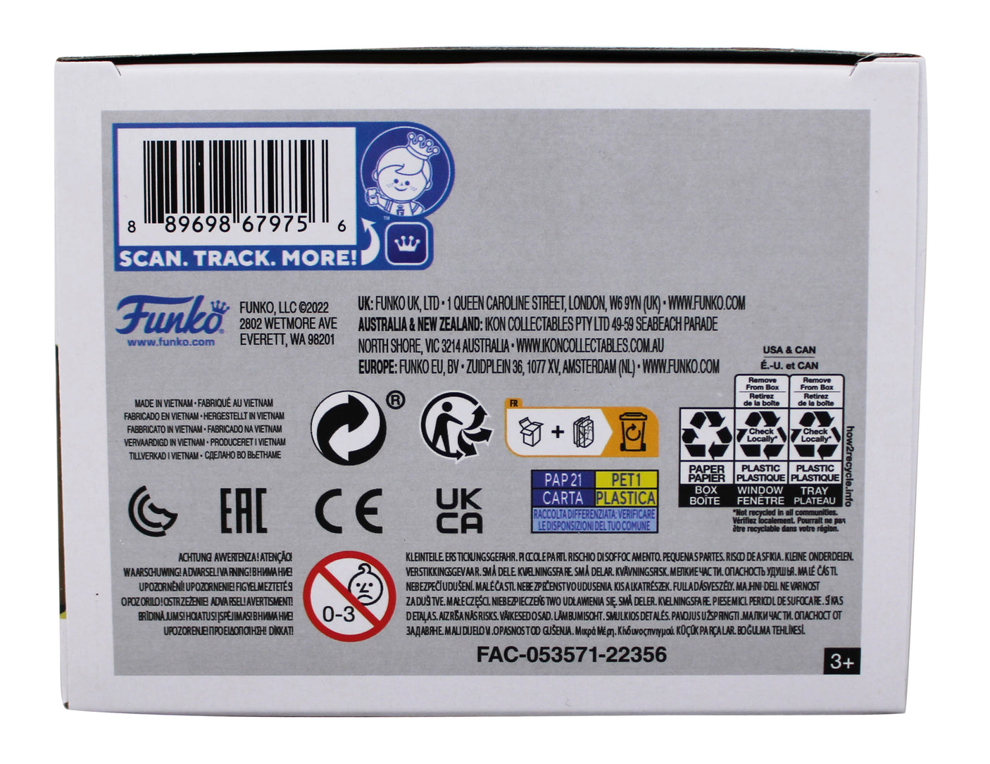 Anika Noni Rose "Princess Tiana" Signed #1321 Funko Pop Vinyl Figure PSA/DNA