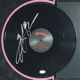 Zach Bryan Signed & Framed Self Titled Album Cover W/ Vinyl JSA #YY61710