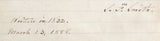 Samuel Francis Smith Signed 8x10 Hand Written "My country" Poem BAS #AE09505