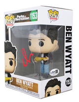 Adam Scott Parks & Recreation Signed #1153 Funko Pop Vinyl Figure JSA #CH64139