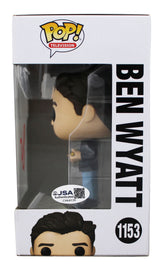 Adam Scott Parks & Recreation Signed #1153 Funko Pop Vinyl Figure JSA #CH64139