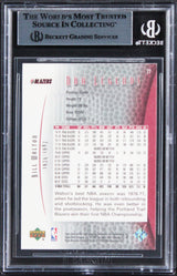 Blazers Bill Walton Signed 2001 Upper Deck Legends #77 Card BAS Slabbed