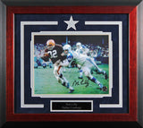 Cowboys Bob Lilly Authentic Signed 8x10 Framed Photo Autographed BAS #AG010149