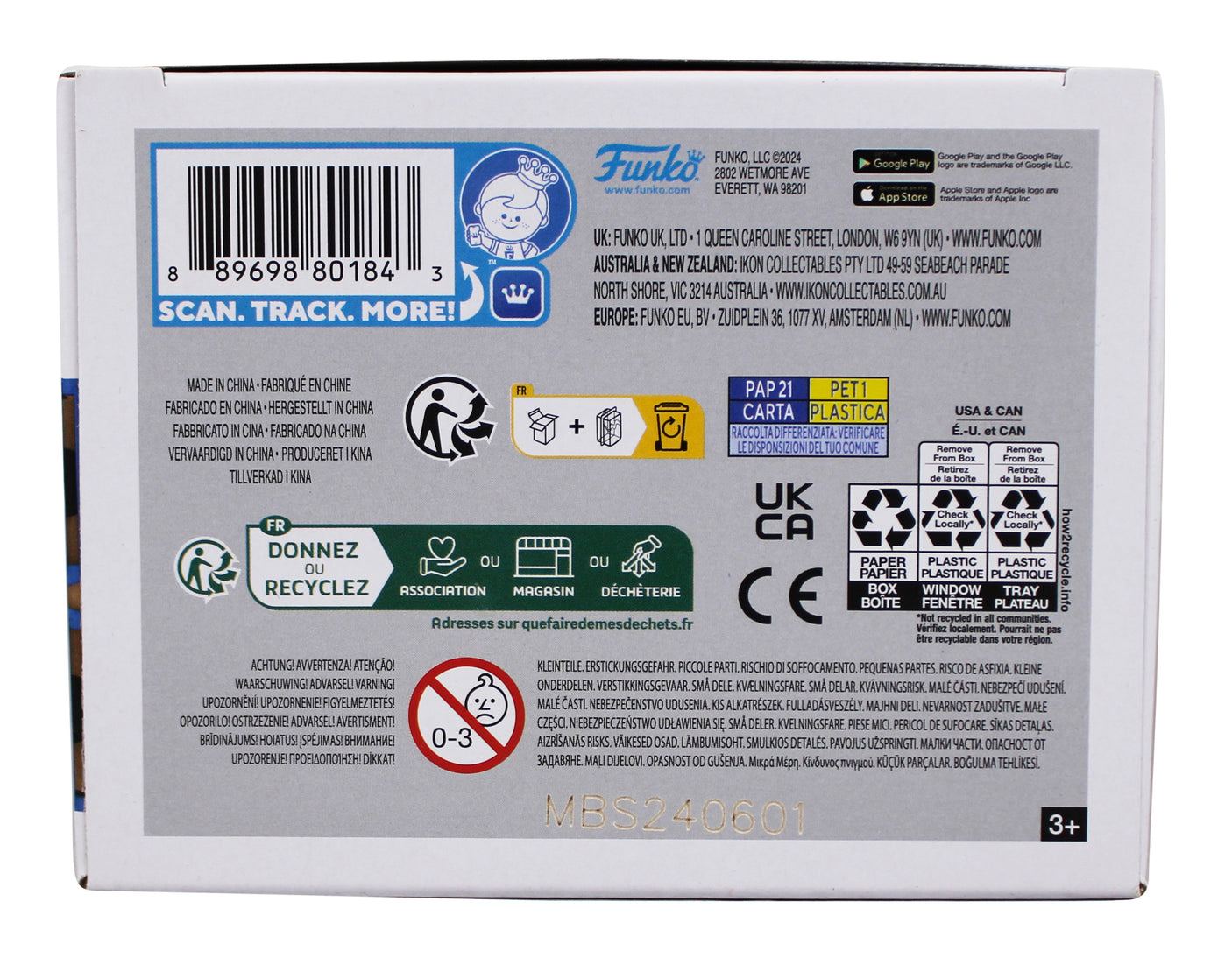 Mark-Paul Gosselaar "Zack" Signed #1575 Funko Pop Vinyl Figure BAS #2W665601