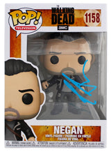 Jeffrey Dean Morgan Walking Dead Signed #1158 Negan Funko Pop Vinyl Figure BAS