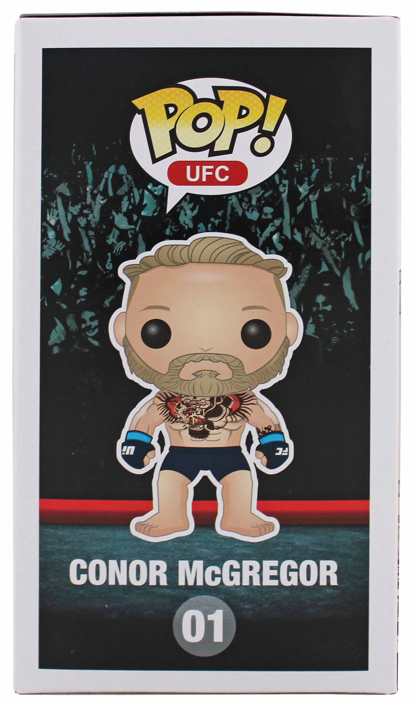 Conor McGregor Authentic Signed MMA #01 Funko Pop Vinyl Figure Autographed BAS