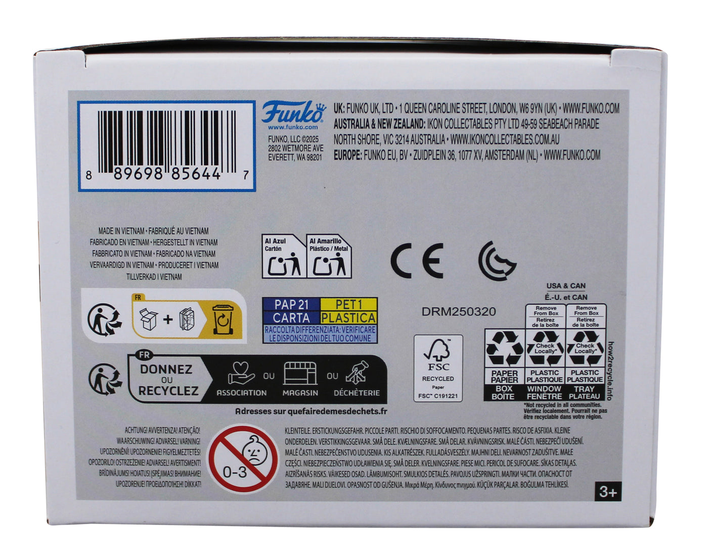 Nicholas Hoult Superman Signed Lex Luthor #564 Funko Pop Vinyl Figure JSA