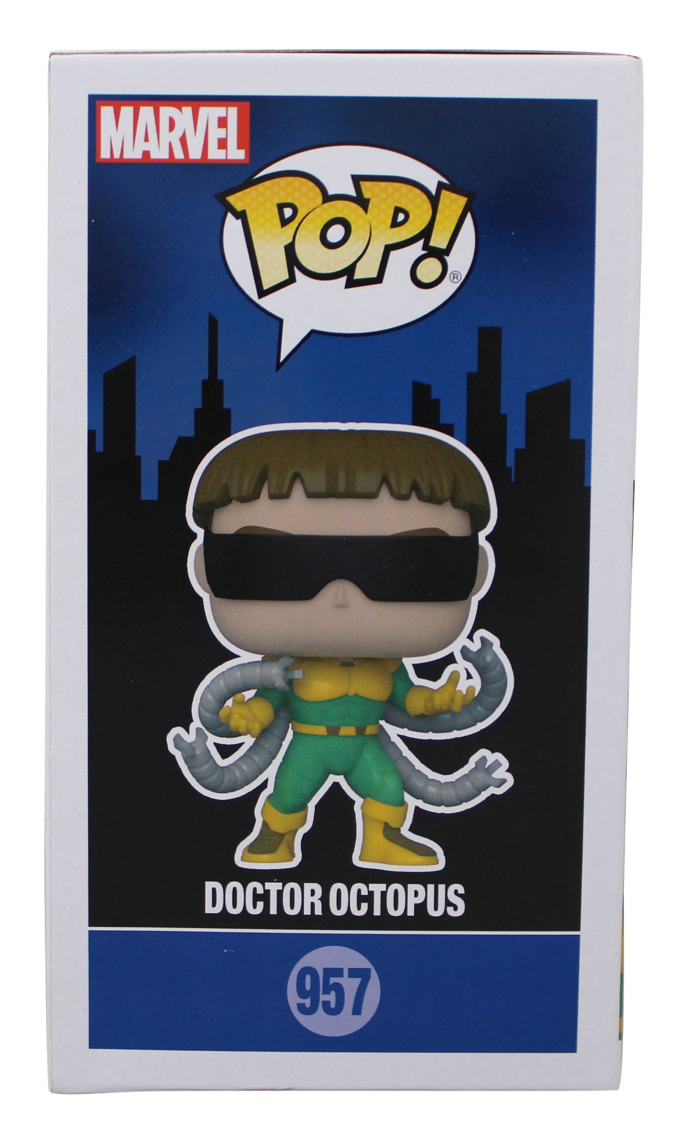 Alfred Molina Signed Doctor Octopus #957 Funko Pop Vinyl Figure PSA/DNA #AO17453