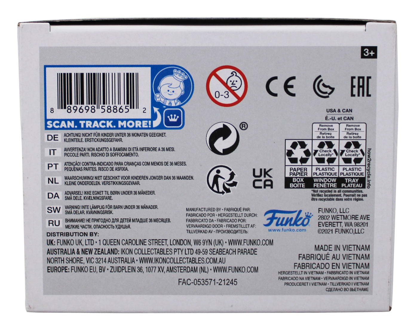 Alfred Molina Signed Doctor Octopus #957 Funko Pop Vinyl Figure PSA/DNA #AO17453