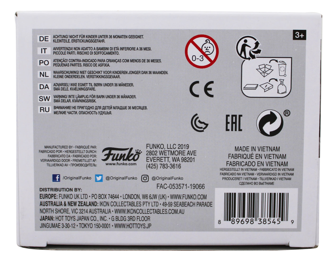 Seth Rogan The Lion King Signed Pumbaa #550 Funko Pop Vinyl Figure PSA #AP84499