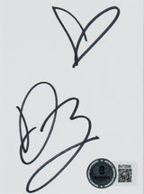 Adam Sandler & Drew Barrymore The Wedding Singer Signed Framed Display BAS