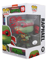 Kevin Eastman TMNT Signed Raphael #1135 Funko Pop Figure w/ Sketch JSA #LL22850