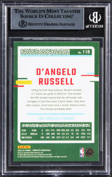 Lakers D'Angelo Russell Authentic Signed 2023 Donruss #118 Card BAS Slabbed