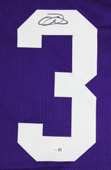 LSU Odell Beckham Jr. Authentic Signed Purple Pro Style Jersey JSA Witness