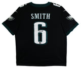 Eagles DeVonta Smith Authentic Signed Black Nike Limited Jersey BAS Witnessed