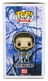 Post Malone Authentic Signed #253 Funko Pop Vinyl Figure PSA/DNA #AO17517