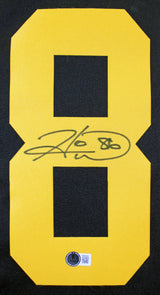 Steelers Hines Ward "SB XL MVP" Signed Black Nike Color Rush Jersey BAS Witness