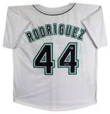 Julio Rodriguez Authentic Signed White Pro Style Jersey Autographed BAS
