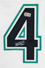 Julio Rodriguez Authentic Signed White Pro Style Jersey Autographed BAS