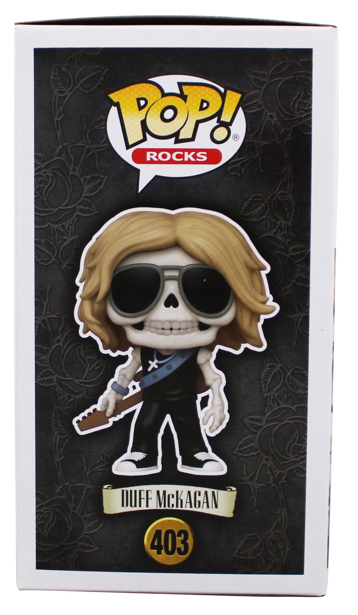 Duff McKagan Guns N' Roses Signed #403 Funko Pop Vinyl Figure w/ Blue Sig BAS
