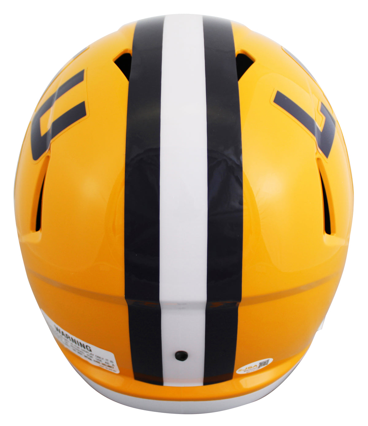 LSU Whit Weeks Authentic Signed Full Size Speed Rep Helmet W/ Case JSA Witness