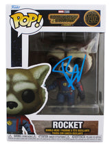 Bradley Cooper Guardians of the Galaxy Signed Rocket #1202 Funko Pop Figure BAS