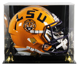 LSU Whit Weeks Authentic Signed Full Size Speed Rep Helmet W/ Case JSA Witness