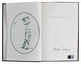 Byron Nelson Signed How I Played the Game Hardcover Book LE BAS #BY103719