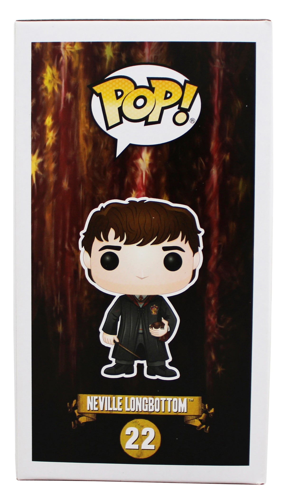 Matthew Lewis Harry Potter Signed Neville Longbottom #22 Funko Pop Figure JSA