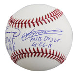 Vladimir Guerrero Sr. & Vladimir Guerrero Jr. Signed OML Baseball MLB #PX441456