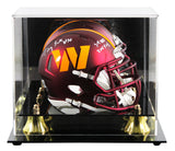Timmy Smith "Record 204 Yards SB XXII" Signed Speed Mini Helmet W/ Case BAS Wit