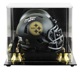 Steelers Joe Greene "HOF 87" Signed STS IV Speed Mini Helmet W/ Case BAS Witness