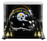 Steelers Donnie Shell "HOF 2020" Signed Speed Mini Helmet W/ Case BAS Witnessed