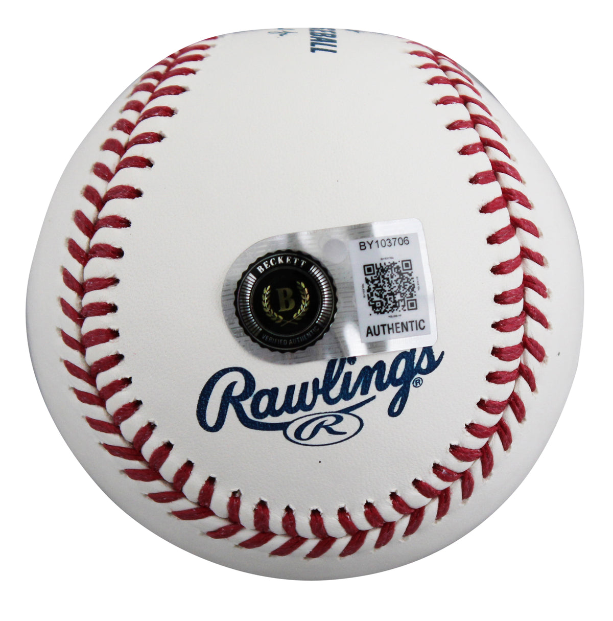 Mariners Ken Griffey Jr. Authentic Signed HOF Logo Oml Baseball BAS #BY103706
