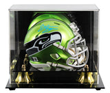 Seahawks Brian Bosworth Signed Flash Speed Mini Helmet W/ Case BAS Witnessed