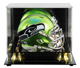 Seahawks Brian Bosworth Signed Flash Speed Mini Helmet W/ Case BAS Witnessed