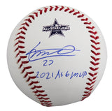 Vladimir Guerrero Jr. "2021 ASG MVP" Signed 2021 ASG Logo Baseball JSA #SS26743